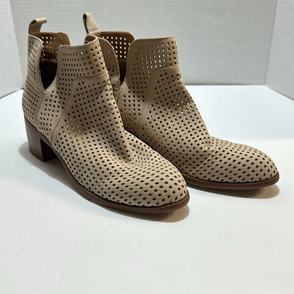 Franco Sarto heeled ankle boots size 6.5 - Picture 4 of 5